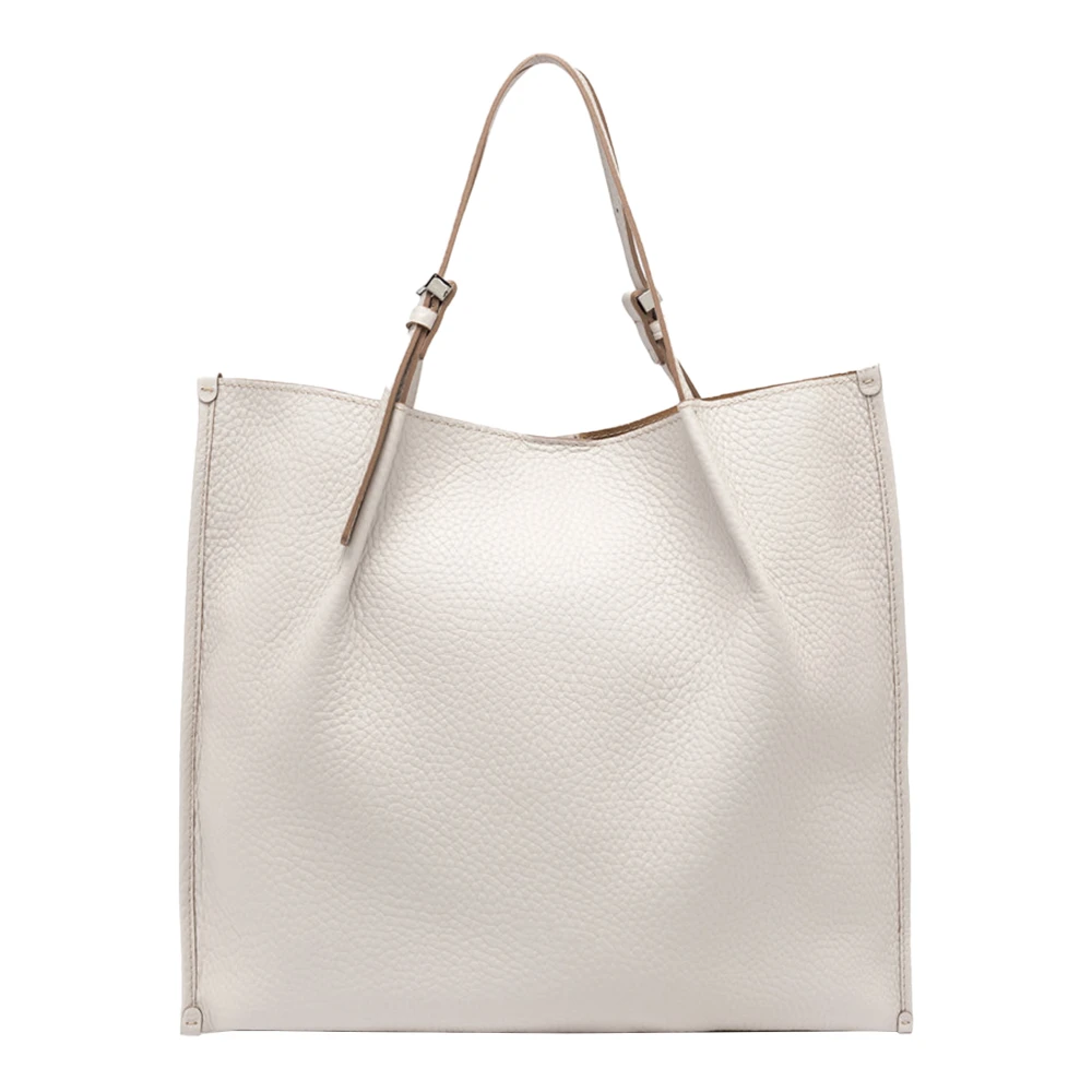 Gianni Chiarini Stijlvolle schoudertas met magnetische sluiting White Dames
