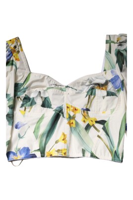 chemisier-court-a-manches-bouffantes-et-imprime-floral-blanc