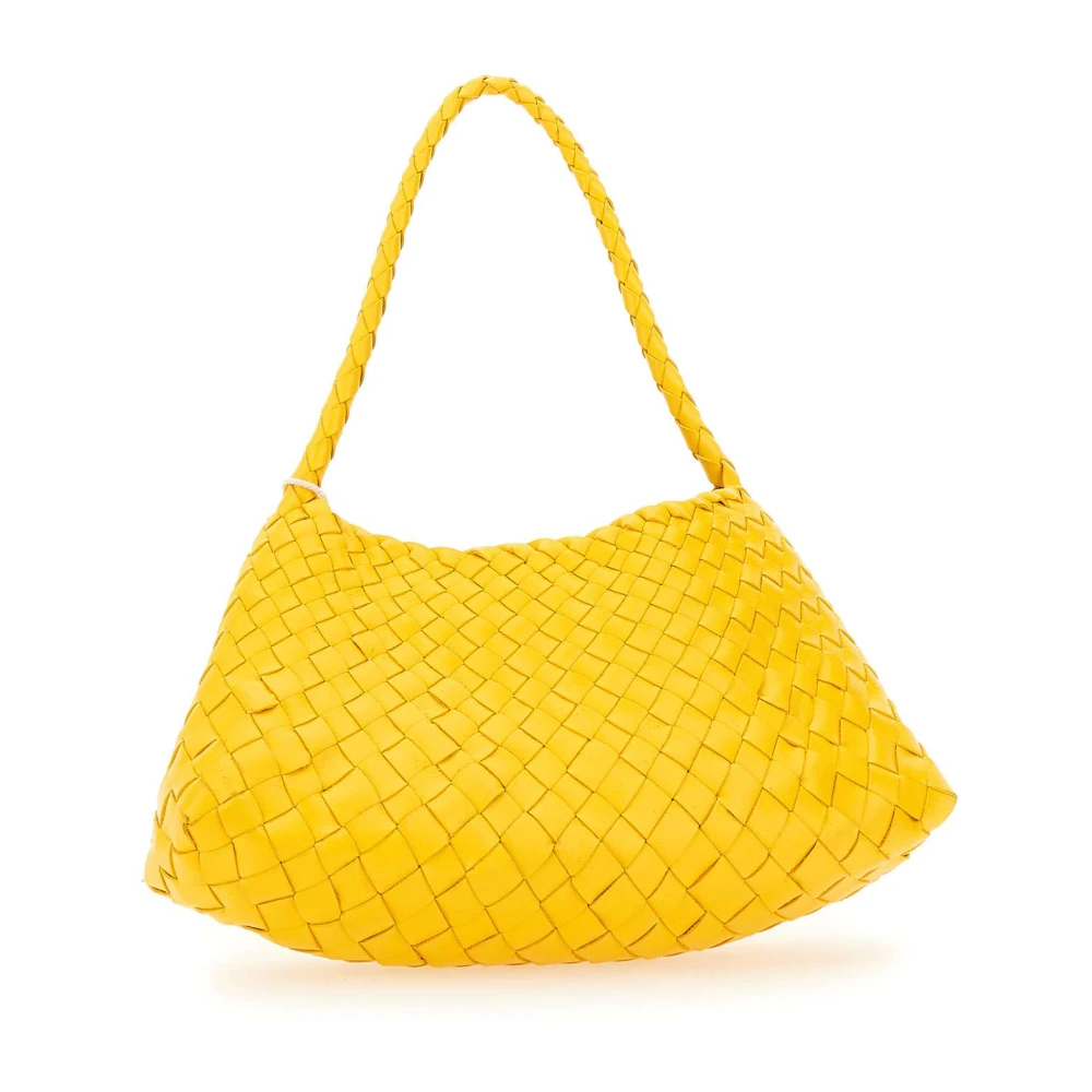 Dragon Diffusion Gele leren handtas Rosanna stijl Yellow Dames