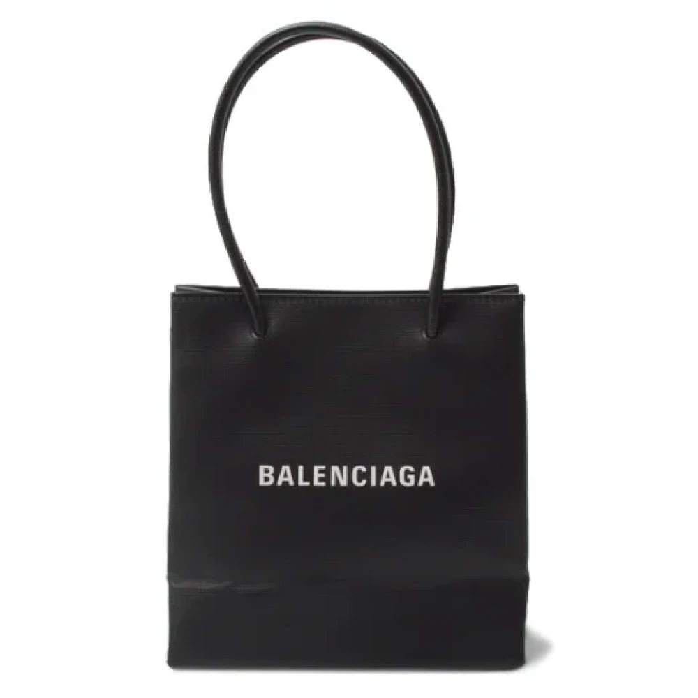 Balenciaga Vintage Pre-owned Leather totes Black Dames