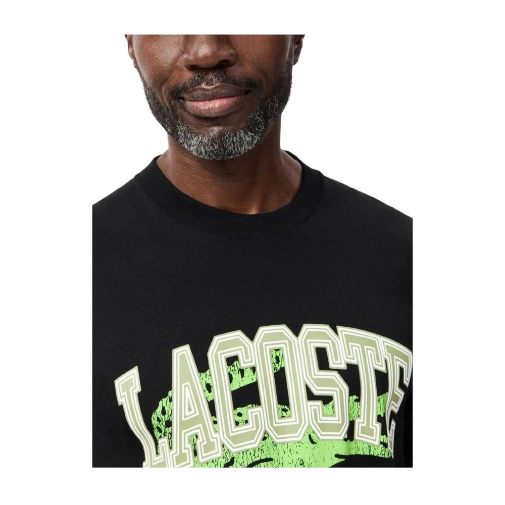 Lacoste Klassiek Logo T-shirt Black Heren