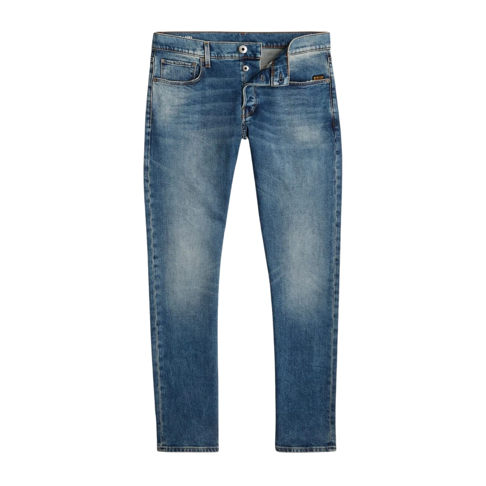 G-Star Reguliere 3D anatomische jeans met kniestukken Blue Heren