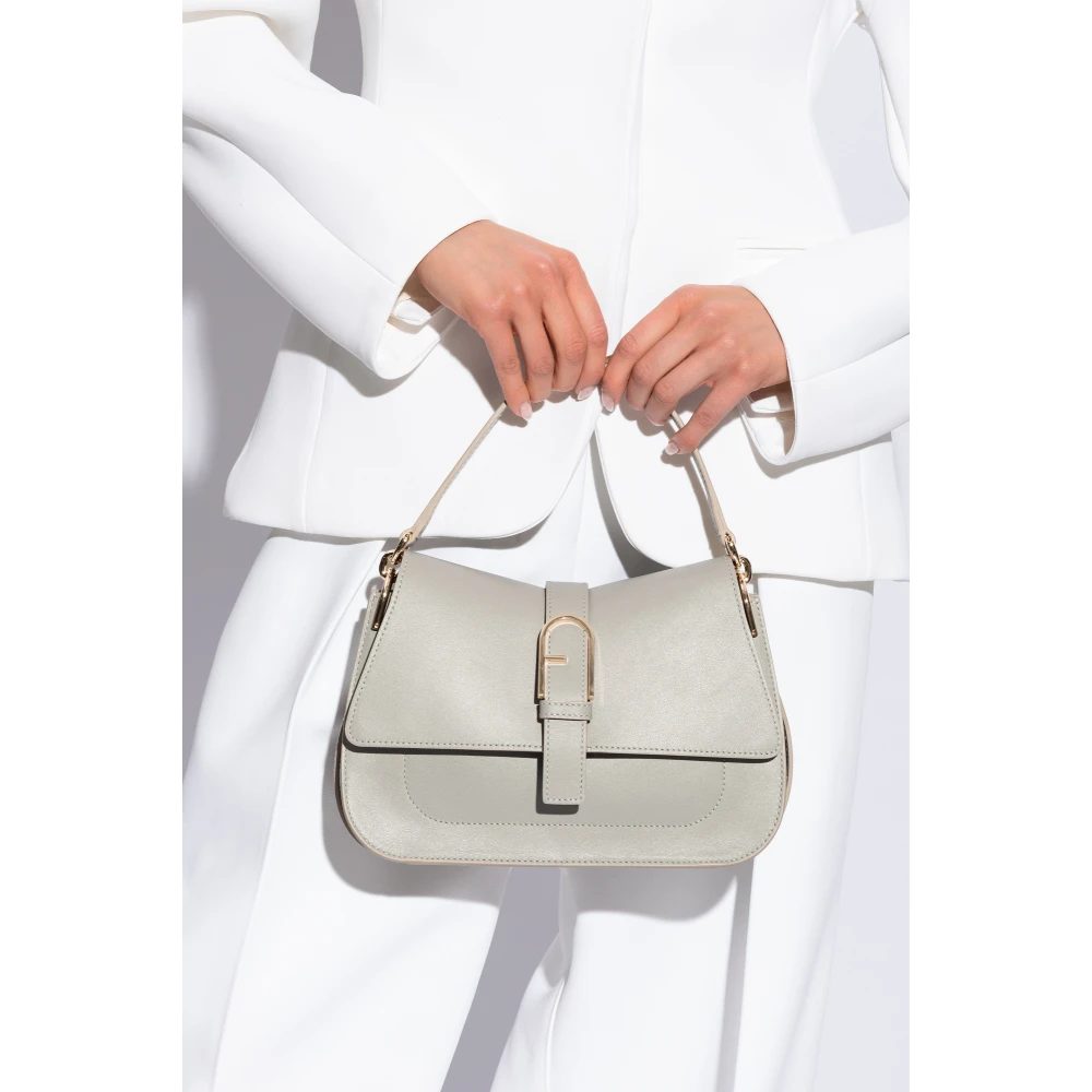 Furla Schoudertas 'Flow Medium' Gray Dames