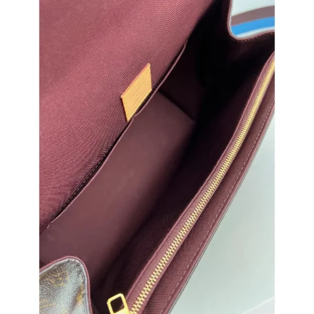 Louis Vuitton Vintage Pre-owned Canvas handbags Brown Dames