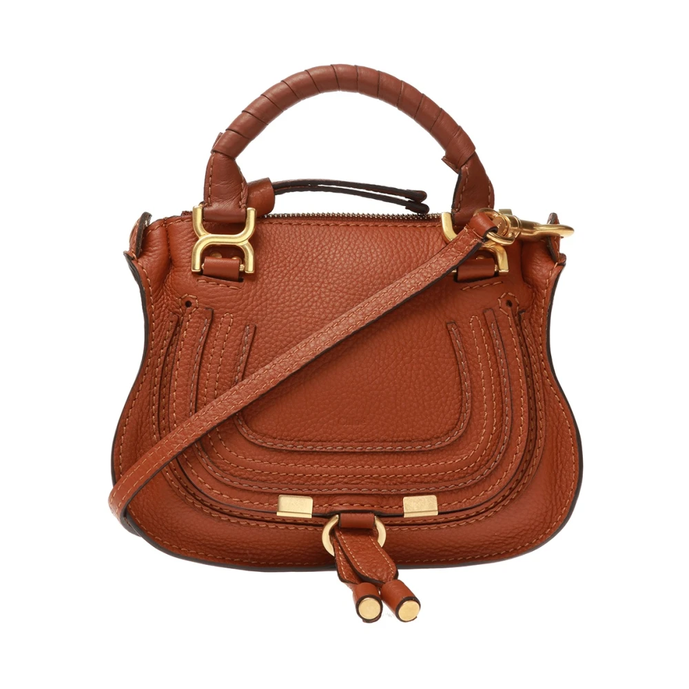Chloé 'Marcie Mini' schoudertas Brown Dames
