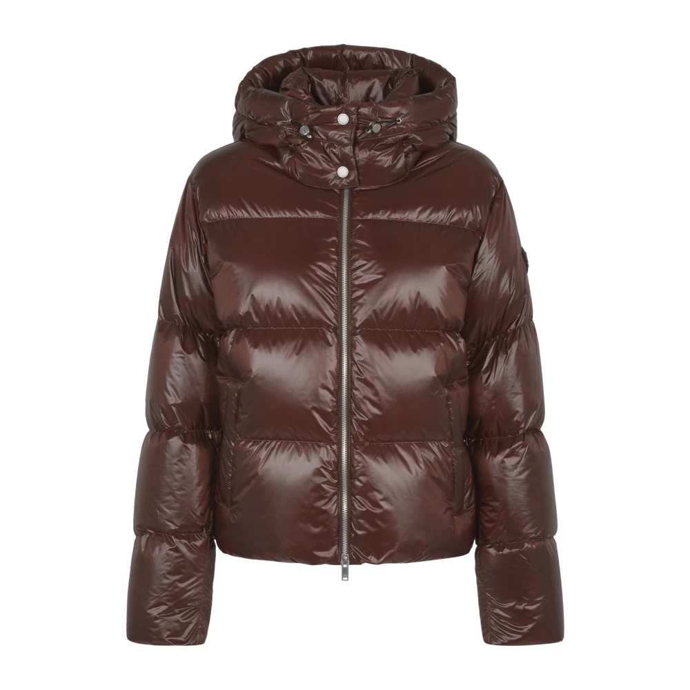 Moose Knuckles Moonstone Jacka för Stilig Vinterlook Brown, Dam