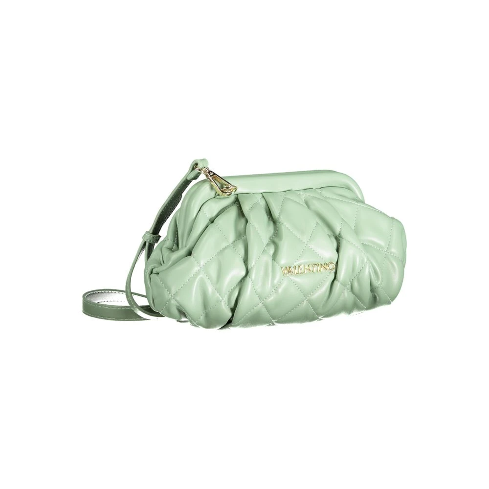 Valentino by Mario Valentino Groene Polyethyleen Handtas met Verstelbare Schouderband Green Dames
