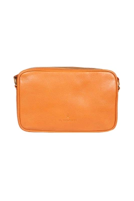 Stilren läder crossbodyväska