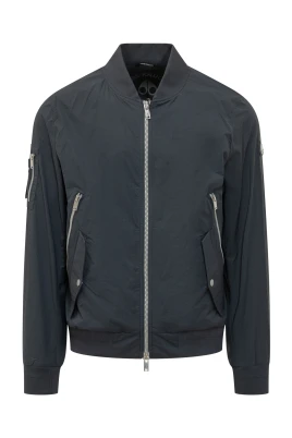 Zip-pocket Bomber Jacket