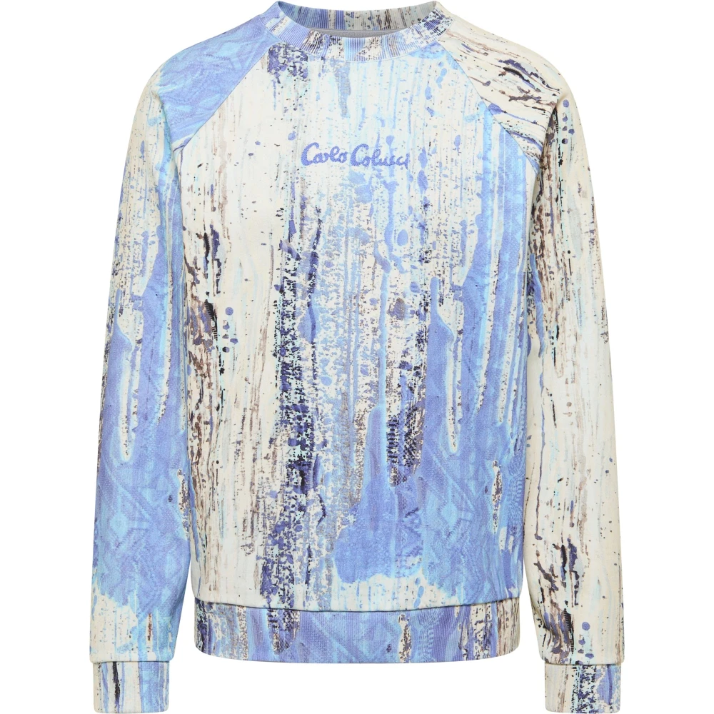 Carlo Colucci Men's Multicolor Sweatshirts - Sweatshirts - L - Sweatshirts & Hoodies