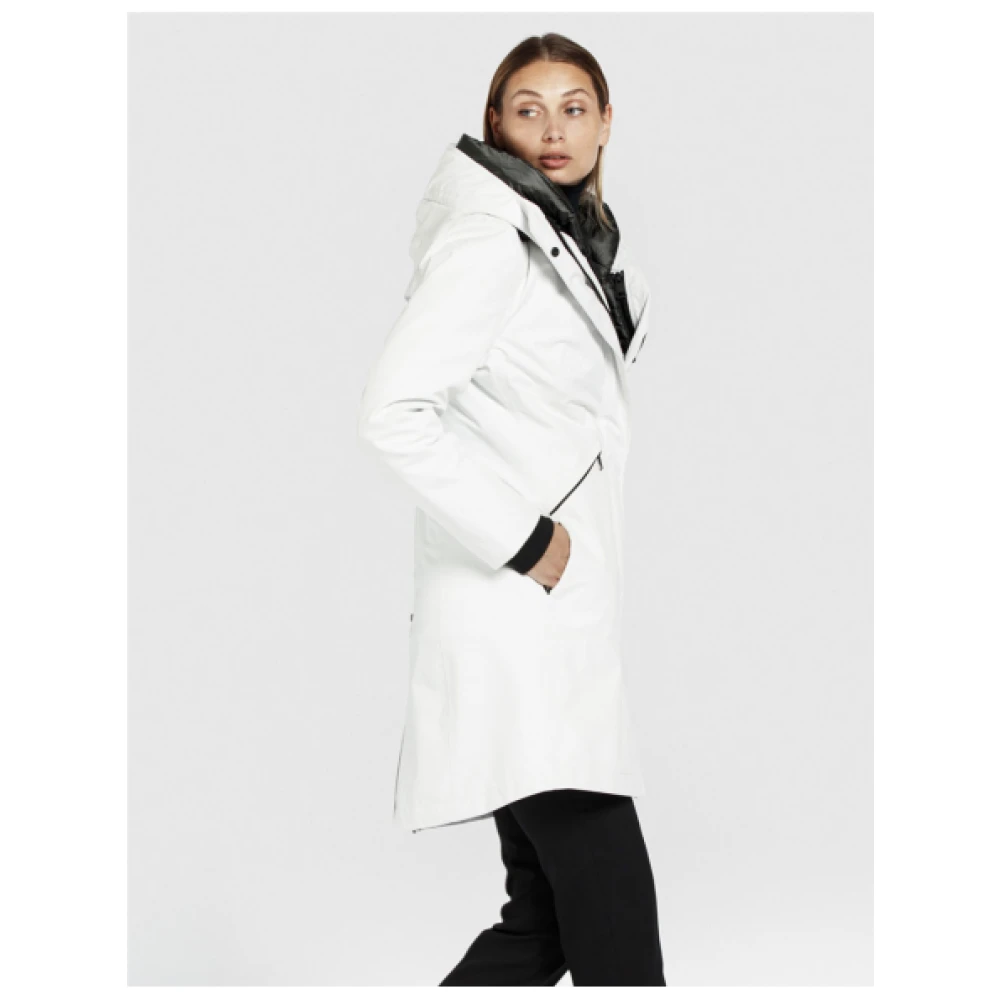 Creenstone 3-in-1 Mid-Length Parka White Dames