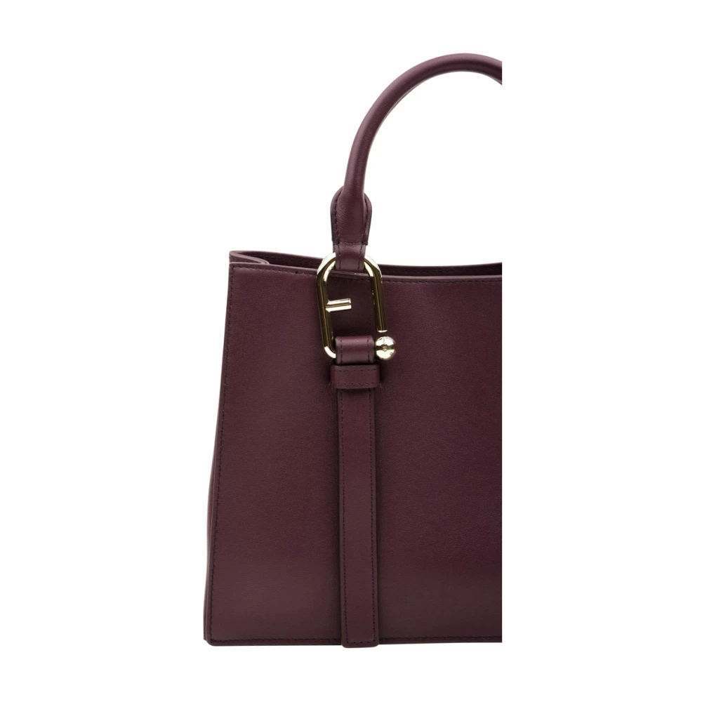 Furla Stijlvolle Bruine Dameshandtas Purple Dames
