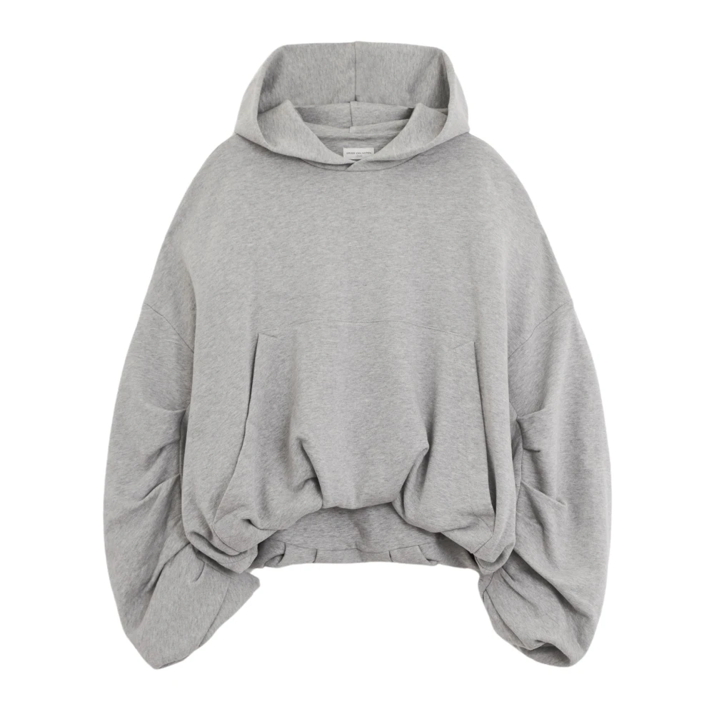 Dries Van Noten Stijlvolle Sweatshirt voor Mannen Gray Dames