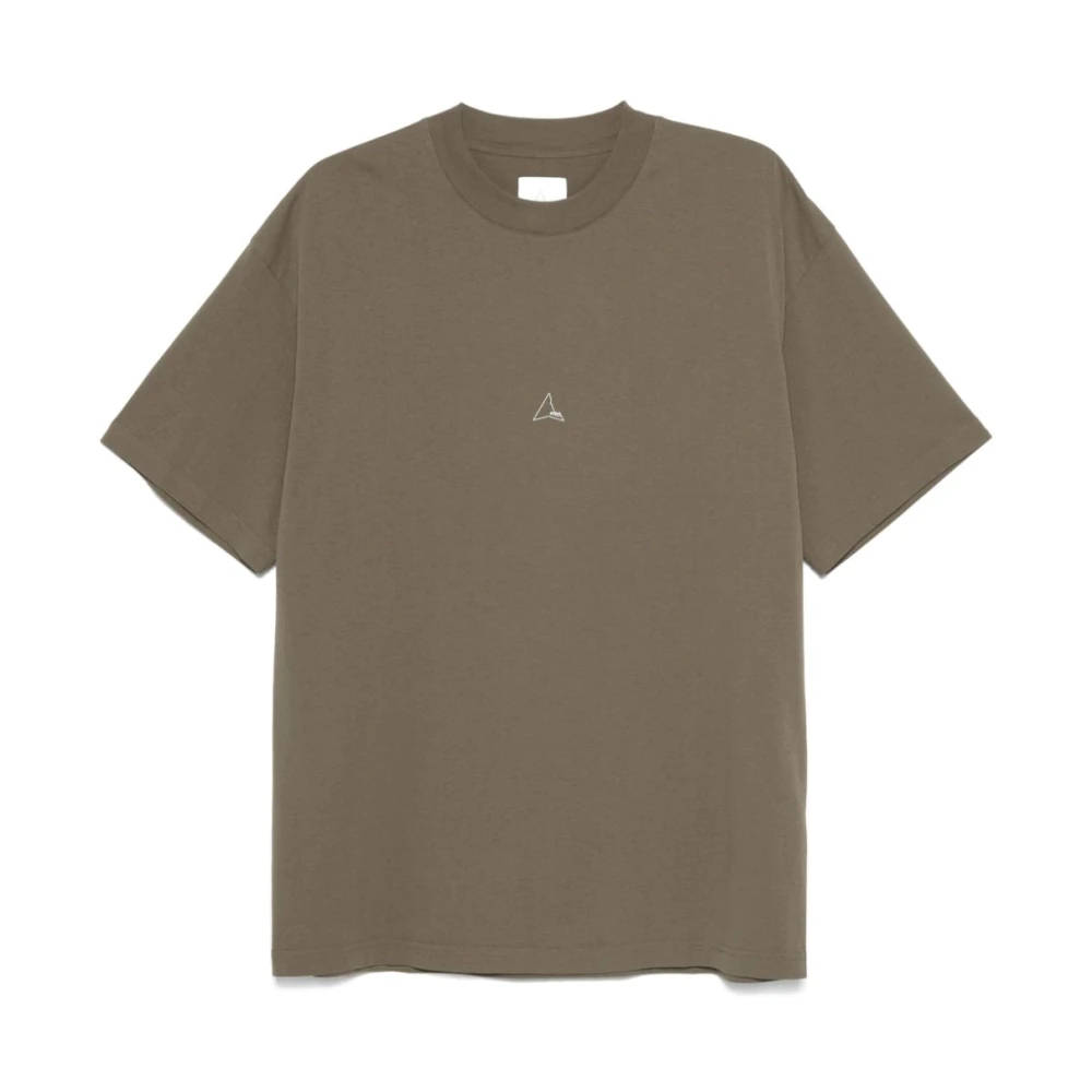 ROA Casual Regular Tee Green Heren