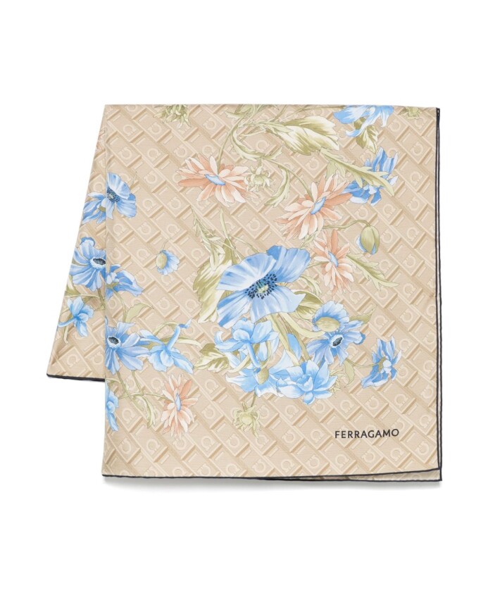 groene-bloemenprint-sjaal