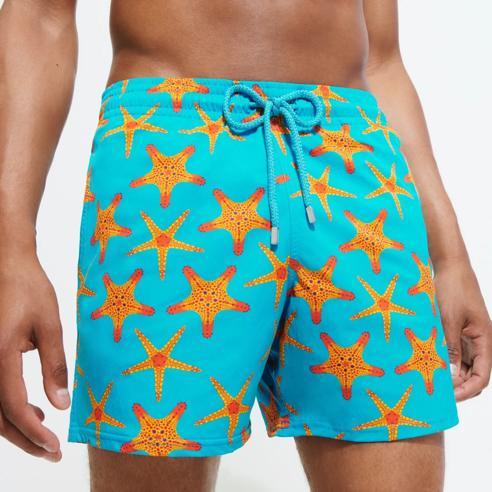 Vilebrequin Stretch Zwemkleding Starfish Dance Blue Heren