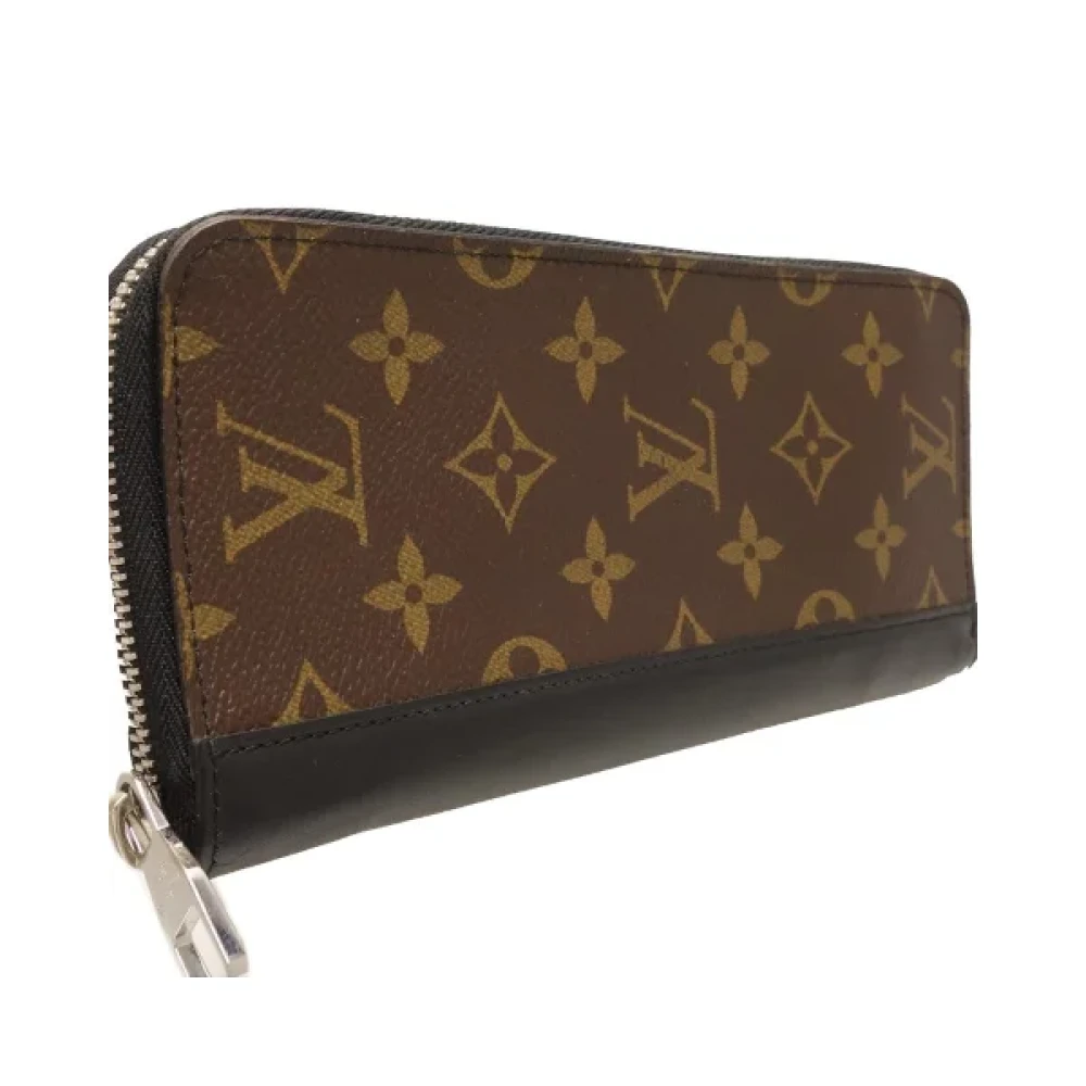 Louis Vuitton Vintage Pre-owned Canvas wallets Brown Heren