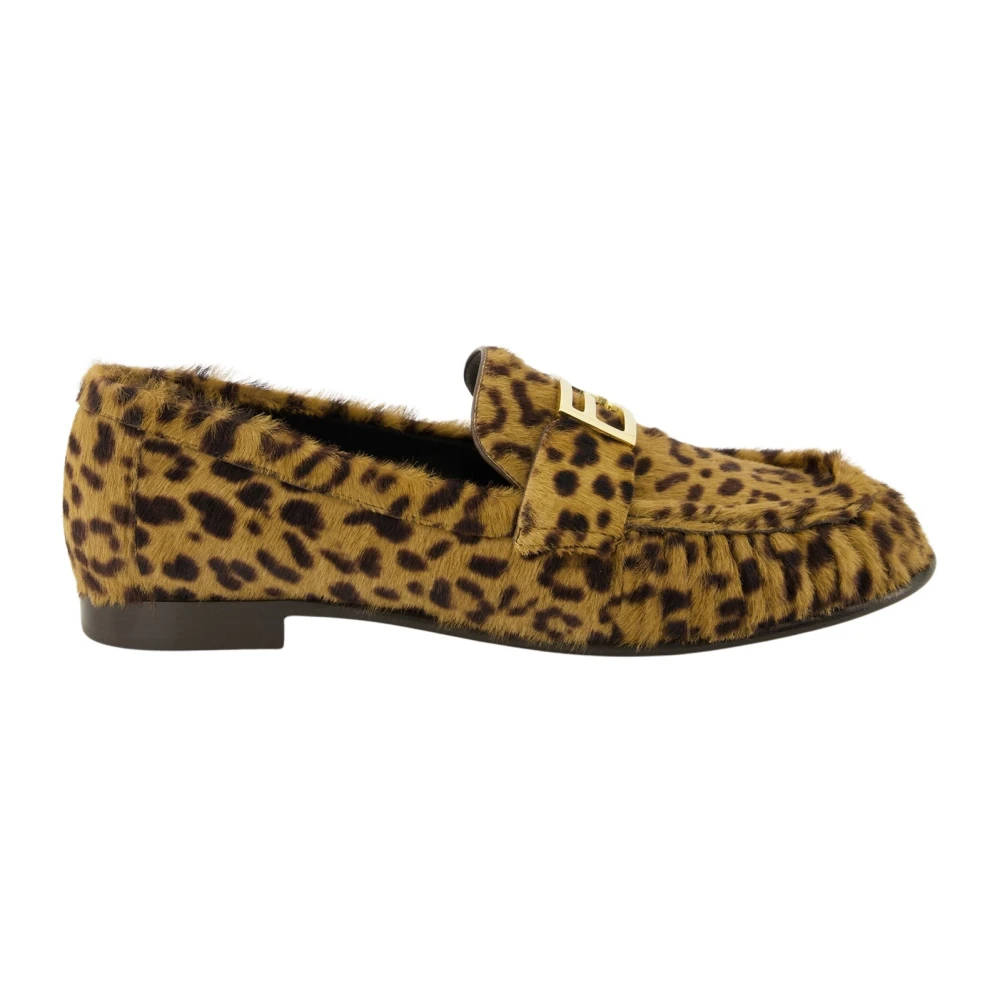 Fendi Women's Brown Baguette Loafers - Loafers - 3 Uk - Shoes