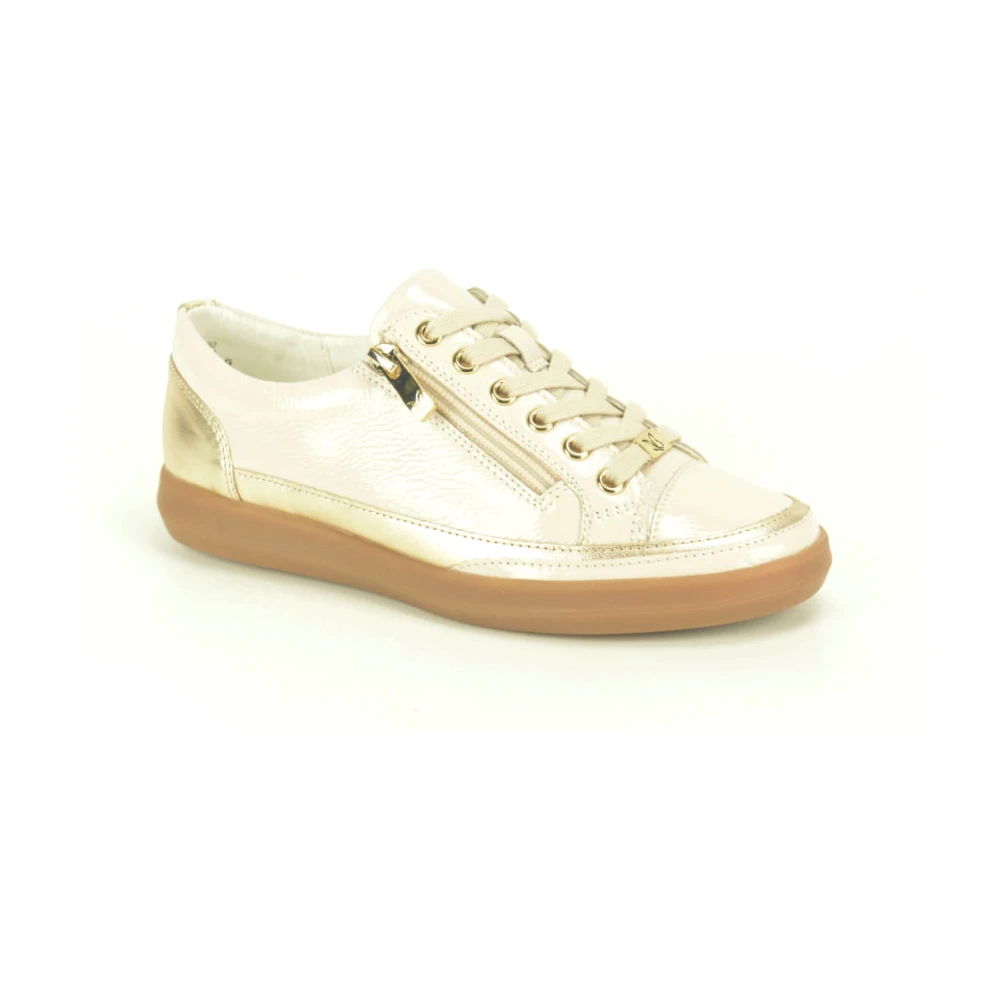 Caprice Lace Fijn N.+ Tiret gumZ. Dames Schoenen Beige