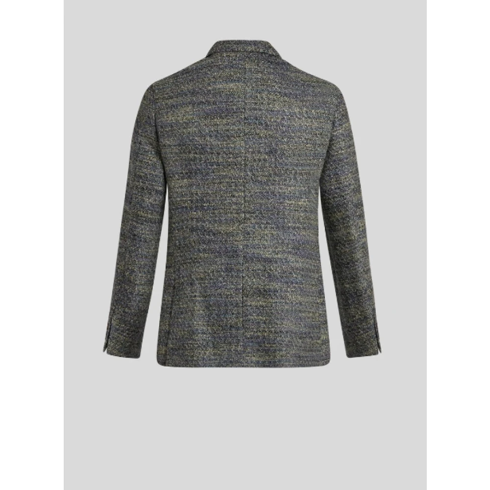 ETRO Stijlvolle Jassen voor Mannen Gray Heren