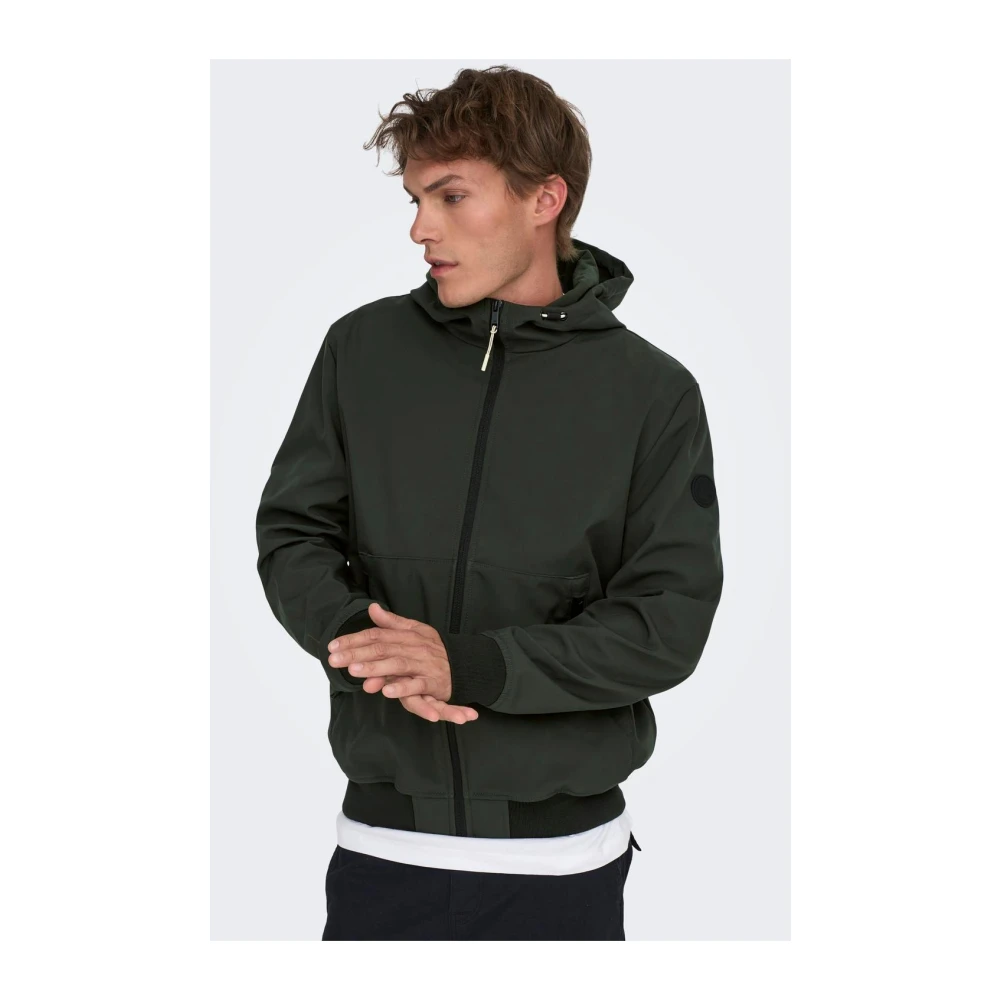 Only & Sons Bowie Heren Bomberjack Green Heren