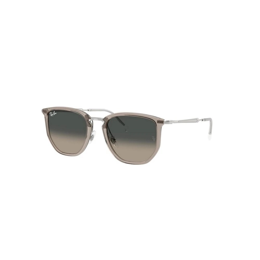 Ray-Ban Unisex Gray Sunglasses, 46 Mm, Geometric Sunglasses