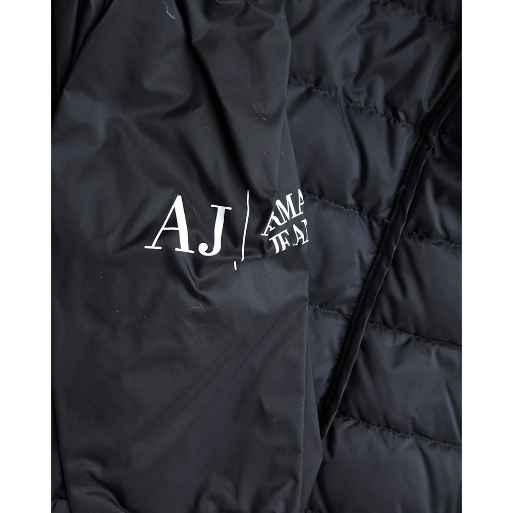 Armani Jeans Stijlvolle Denim Jack Black Dames