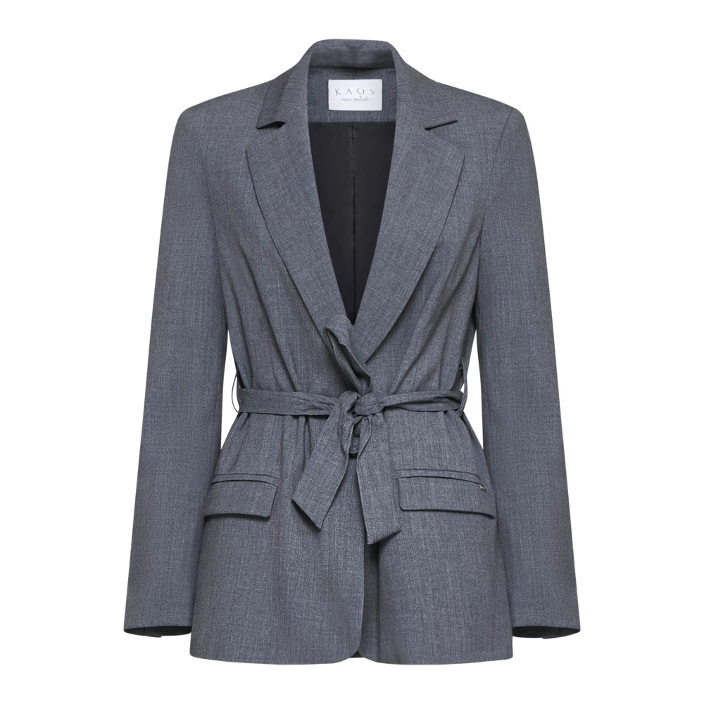 Kaos Stijlvolle Jassen Collectie Gray Dames