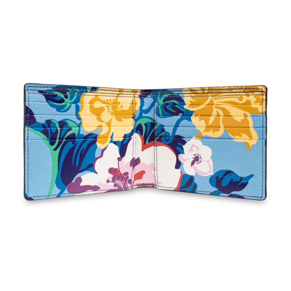 ETRO Portemonnee met interne print Black Heren