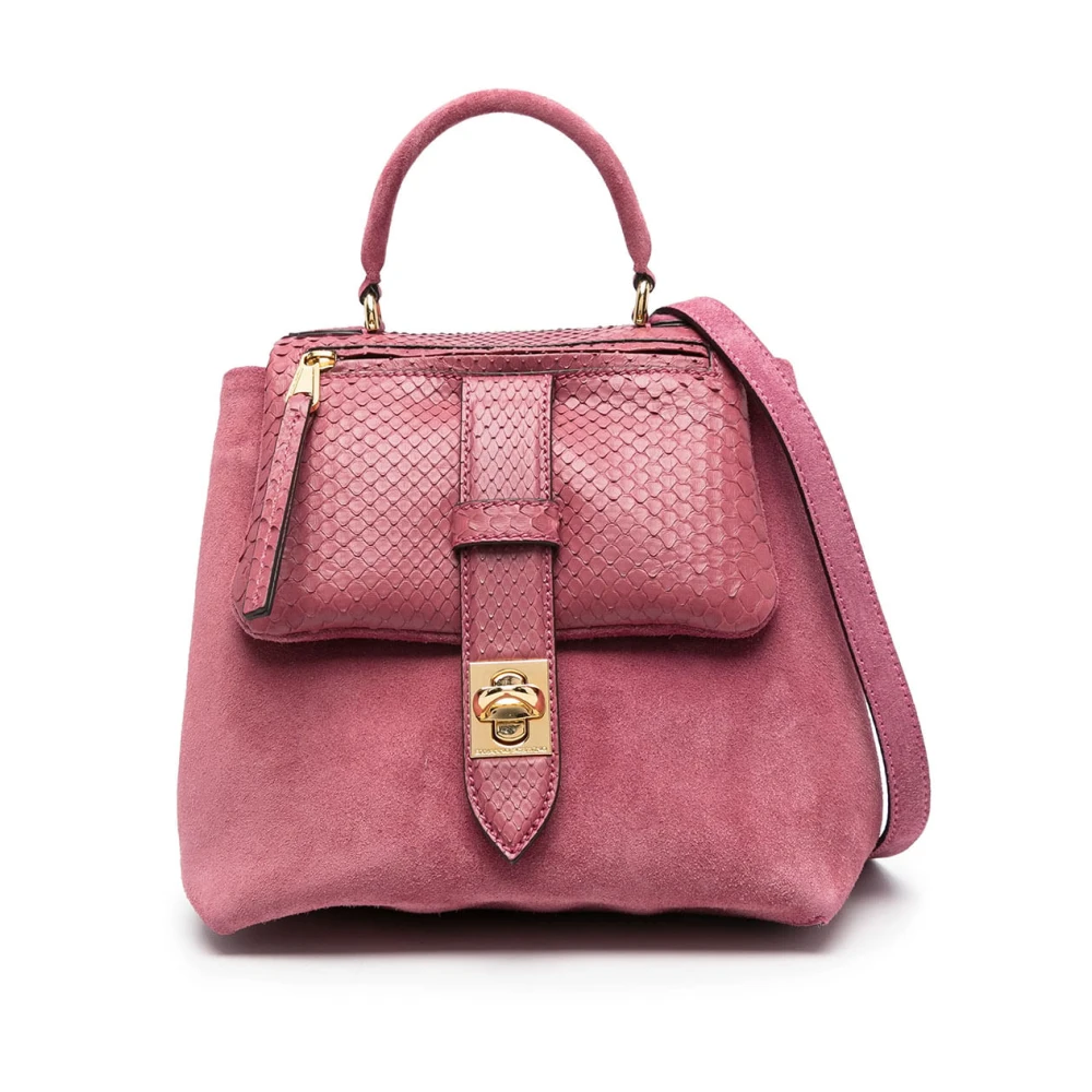 Ermanno Scervino Stijlvolle schoudertas met uniek ontwerp Pink Dames