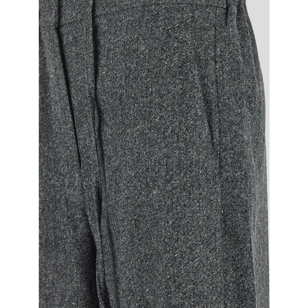 Max Mara Wollen broek voor vrouwen Black Dames