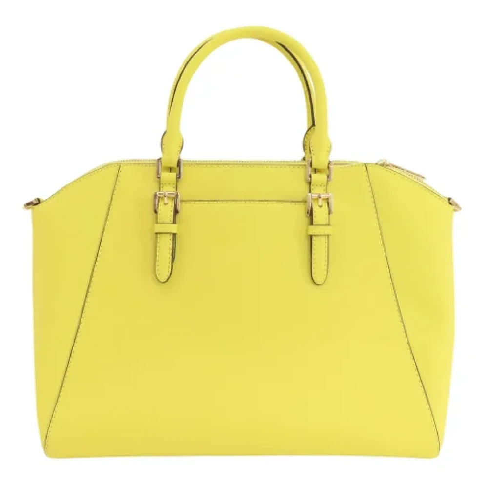 Michael Kors Pre-owned Leather totes Yellow Dames