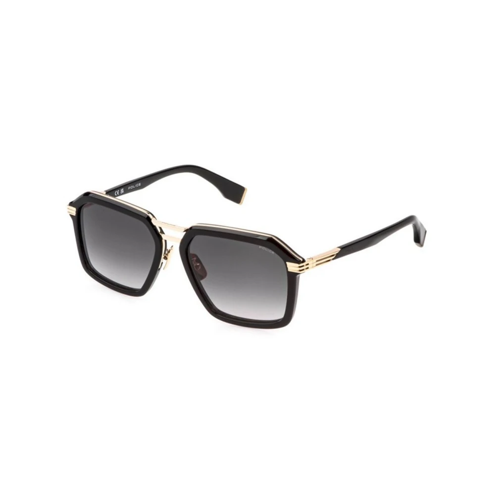 Police Men's Yellow Sunglasses, 58 Mm, Mercury 2 Sunglasses