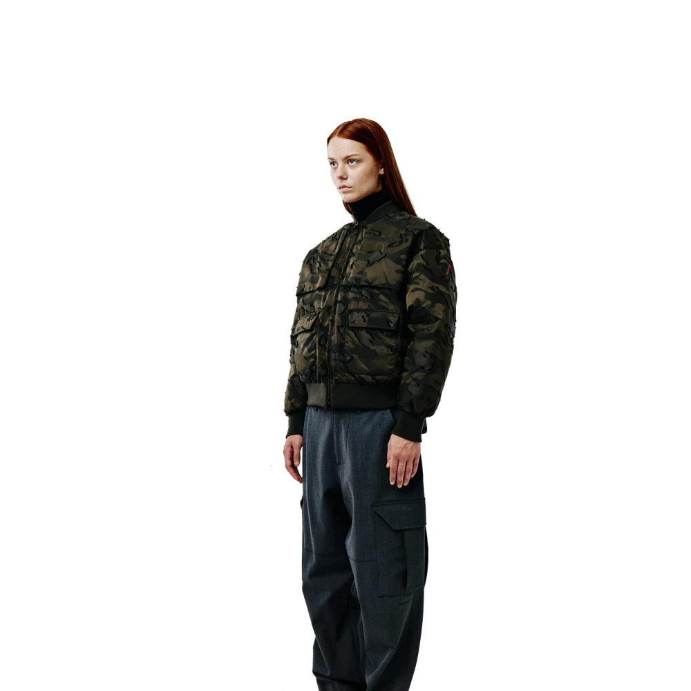 Afterlabel Candle Bomber Jas Green Dames