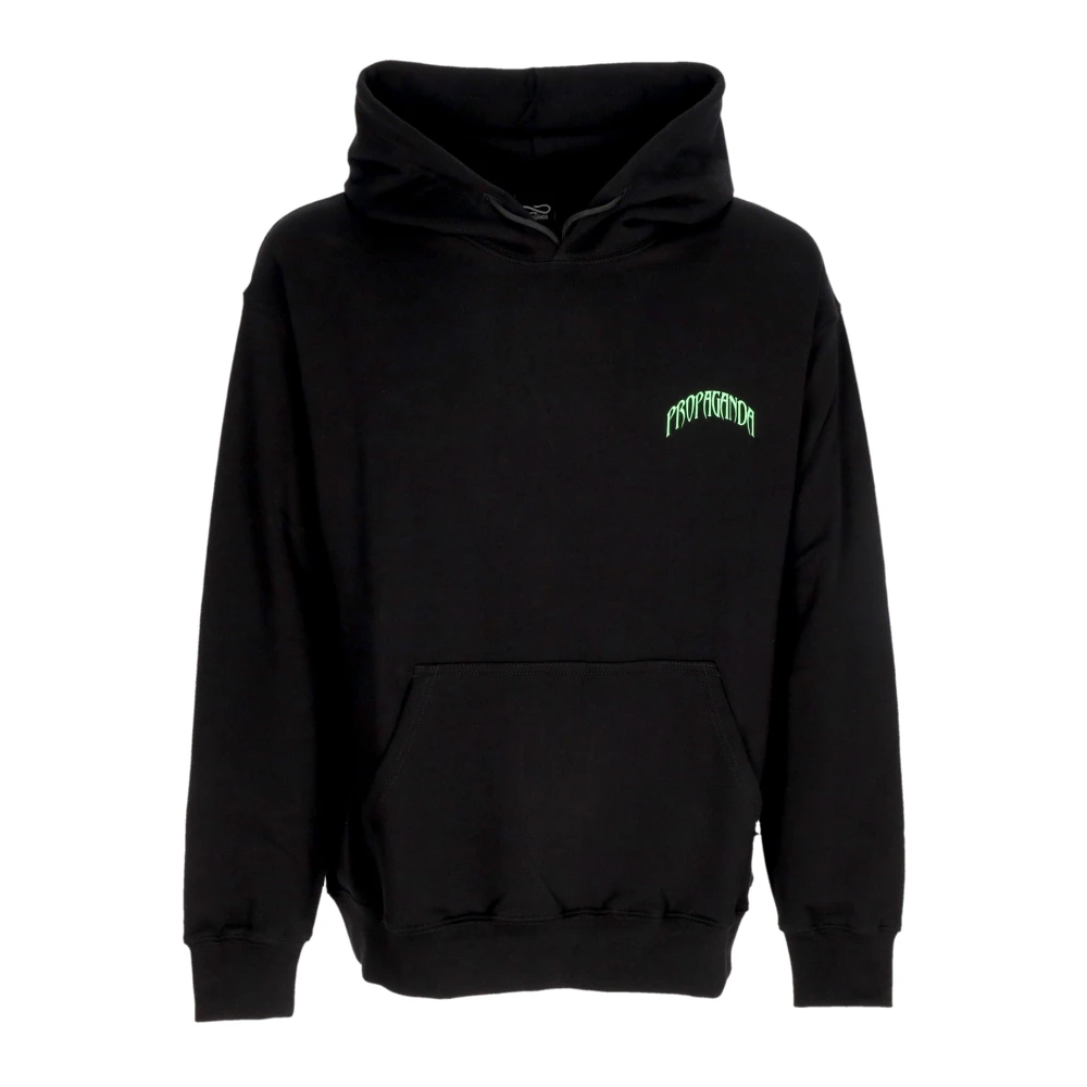 Propaganda Black Triangle Panther Hoodie Sweatshirt - Male - Hoodies - Xs - Sweatshirts & Hoodies