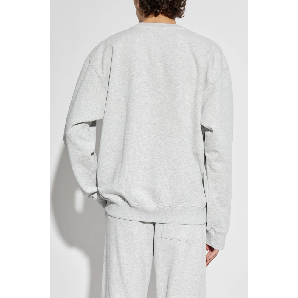 Sporty & Rich Sweatshirt uit de The Mountain collectie Gray Unisex