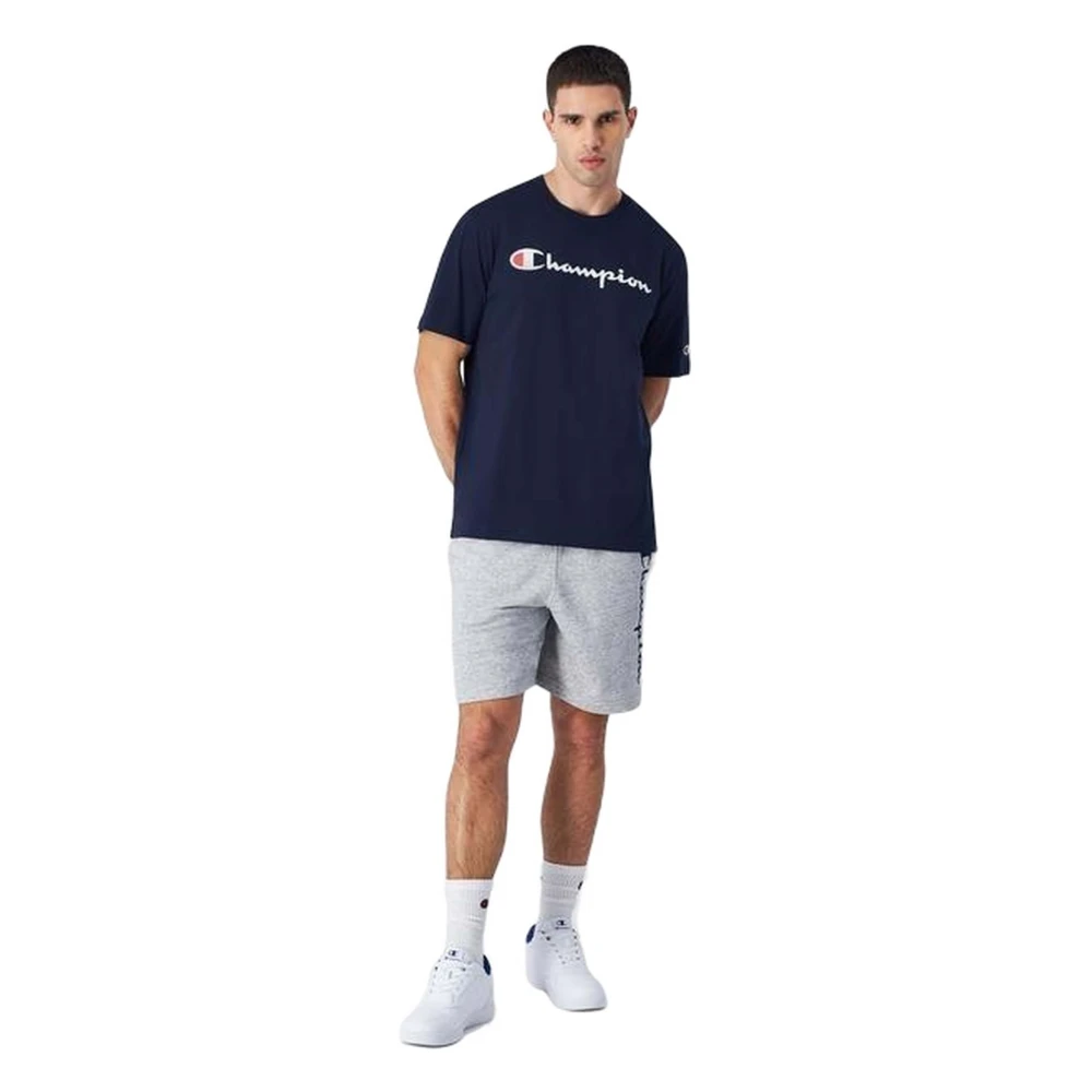 Champion T-shirt Blue Heren