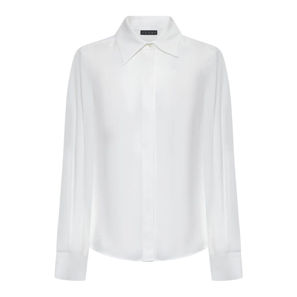 Kaos Icona Cream Shirts White Dames