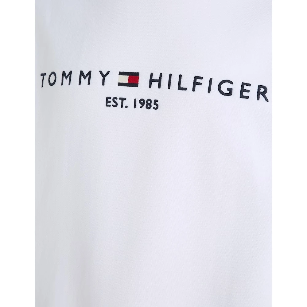 Tommy Hilfiger Sweatshirt MET Logo White Heren
