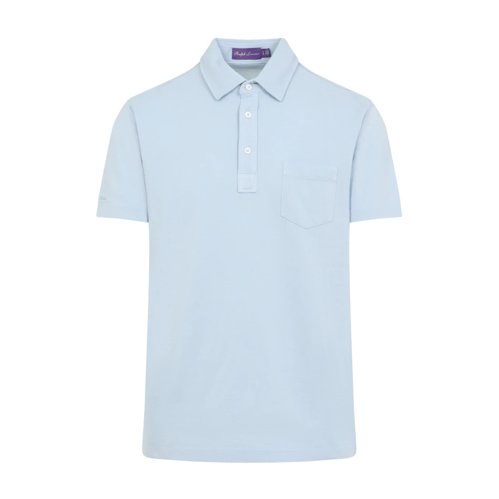 Ralph Lauren Herenkleding T-shirts Polo's Blauw Ss25 Blue Heren