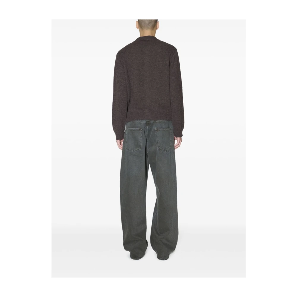 Our Legacy Rookbruine Alpaca Avondpolo Brown Heren