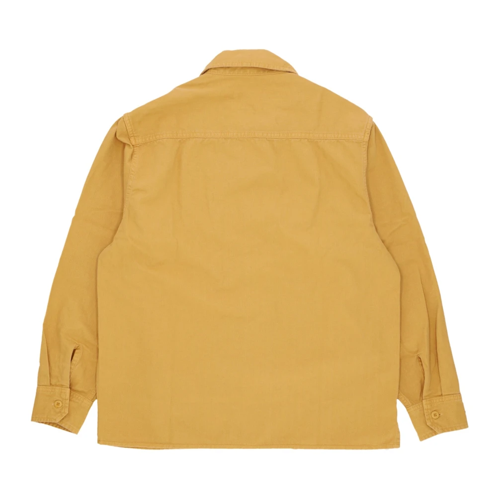 Carhartt WIP Sunray Overhemdjasje Katoen Garment Dyed Yellow Heren