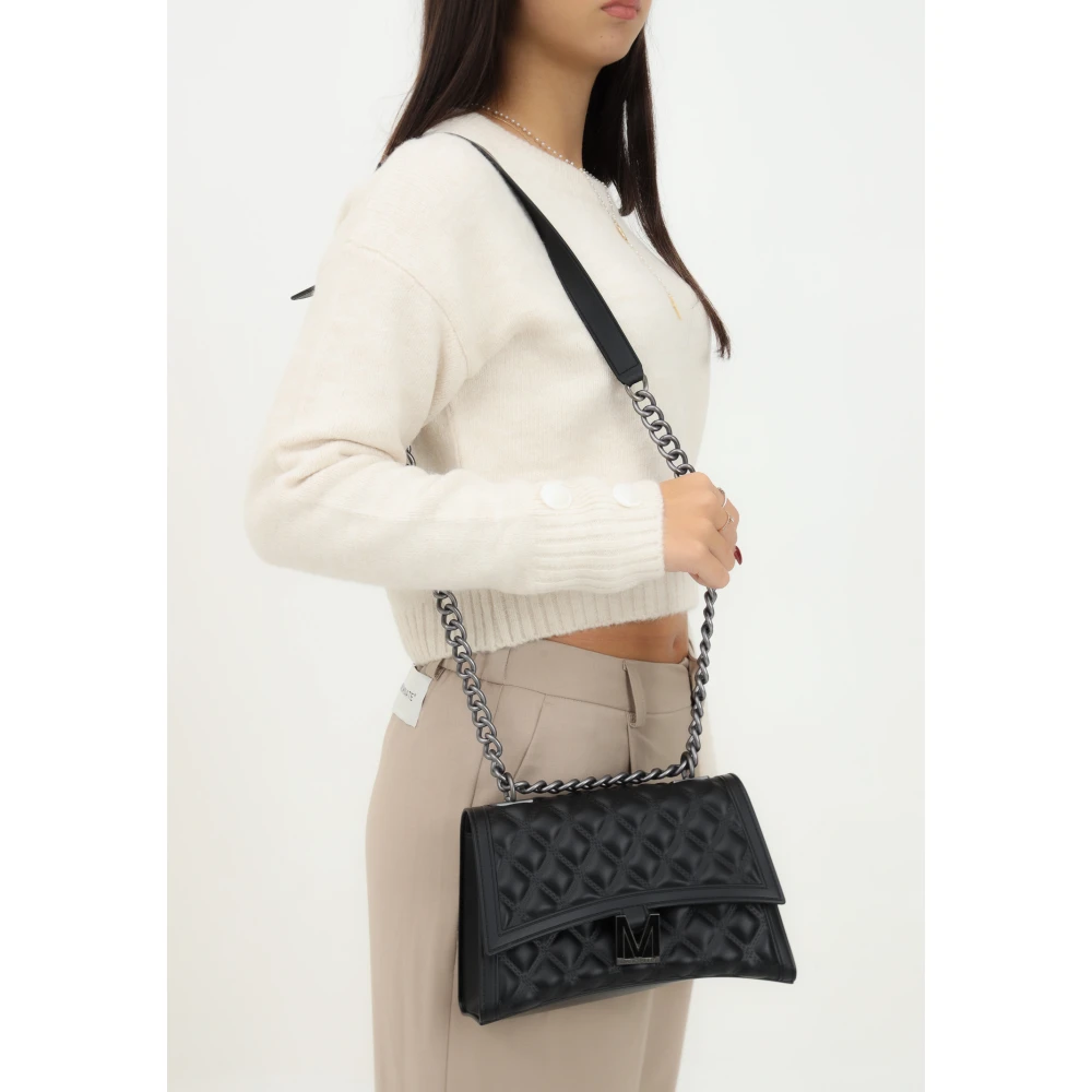 Marc Ellis Flat Rhombus Schoudertas in Zwart Black Dames