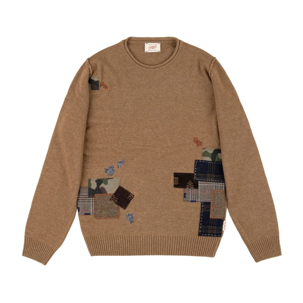 BOB Stijlvolle Trui Brown Heren
