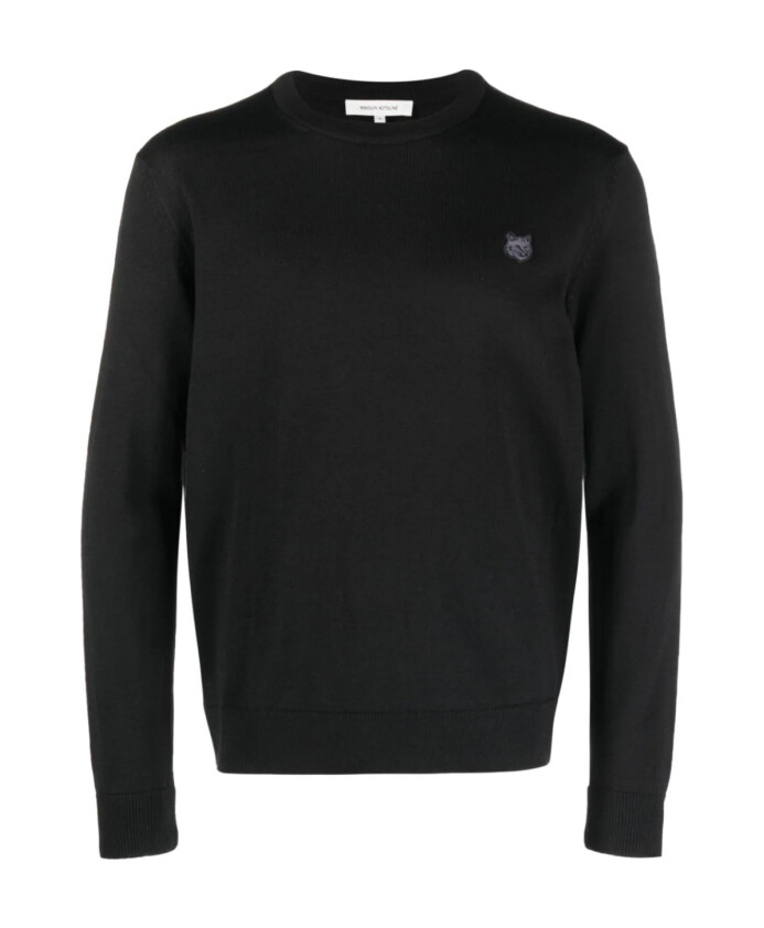 fox-logo-patch-sweater