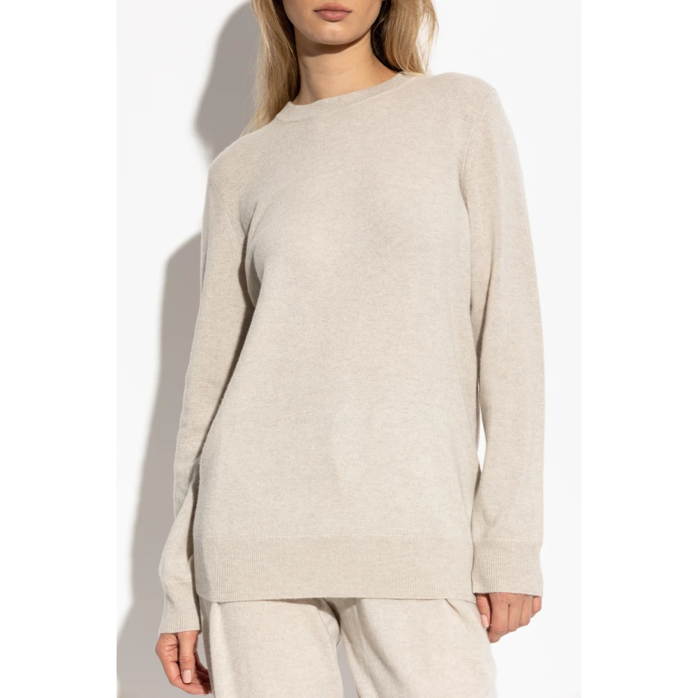 Lisa Yang Kasjmier trui Helena Beige Dames