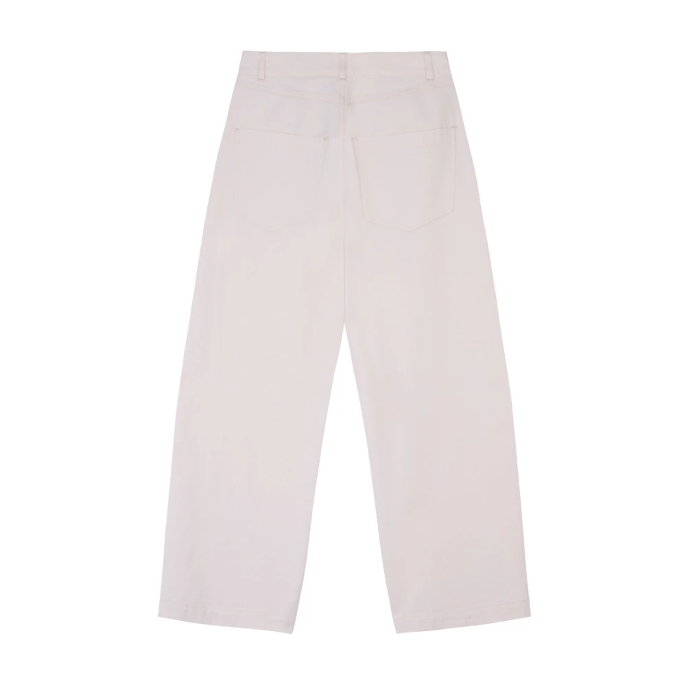 Tela Beluga Katoenen Broek White Dames
