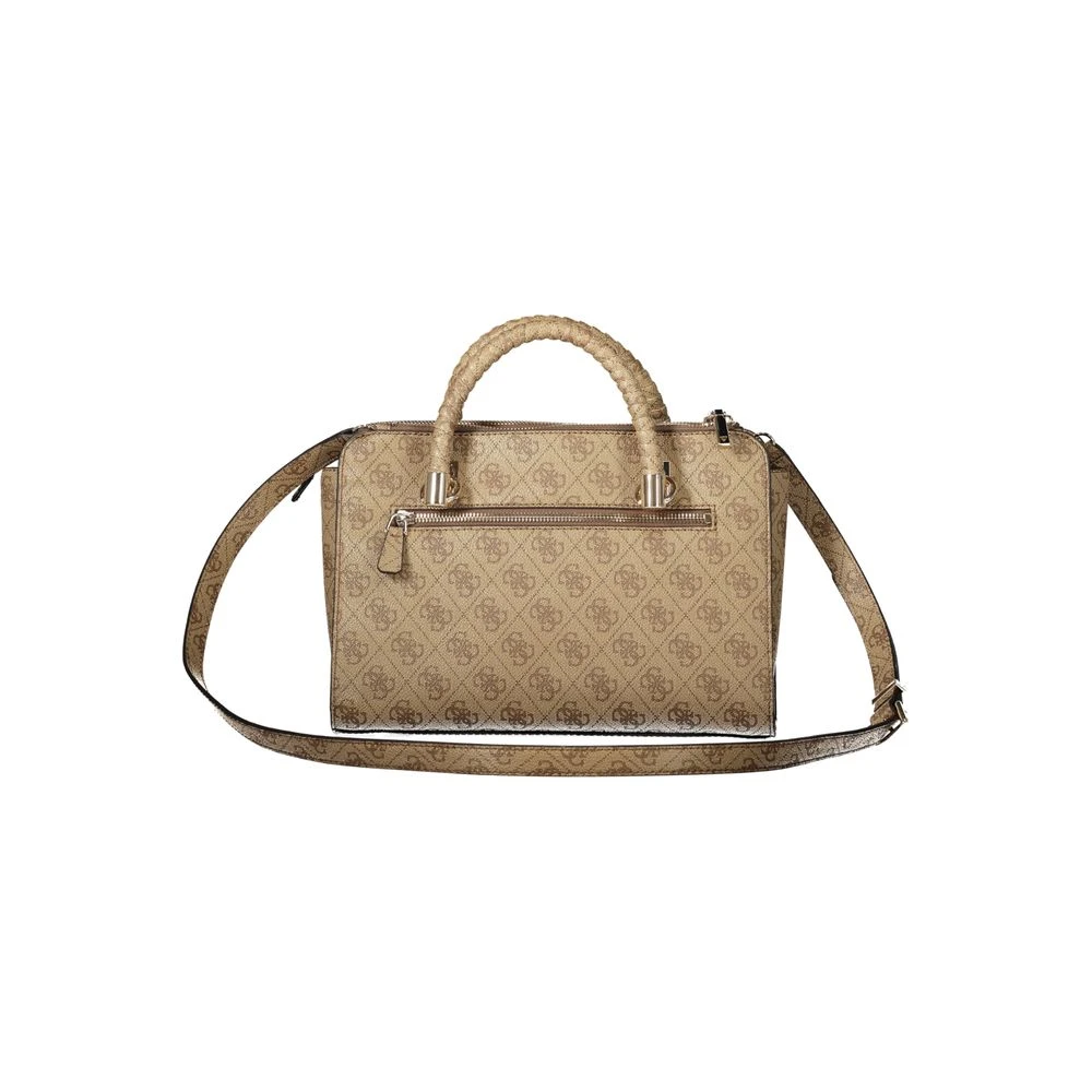 Guess Beige Handtas Polyethyleen | Stijlvol Model Beige Dames