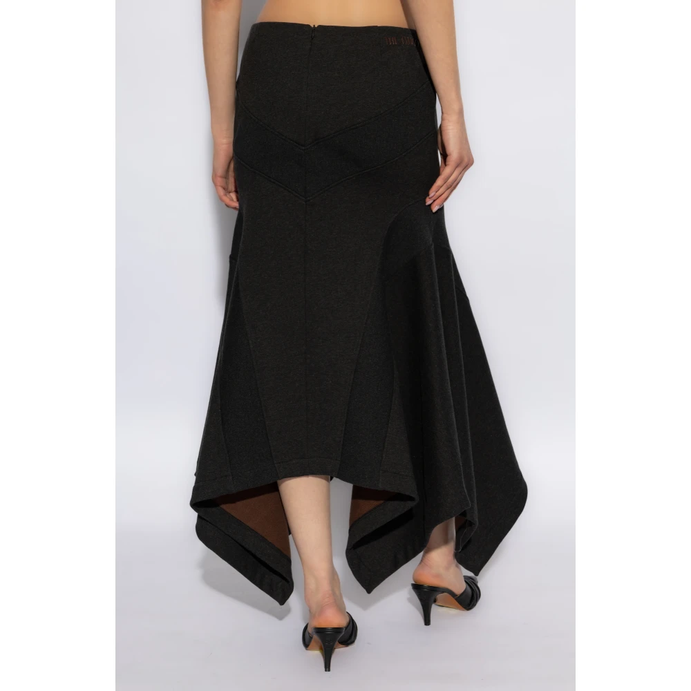 The Attico Rok met logo Black Dames