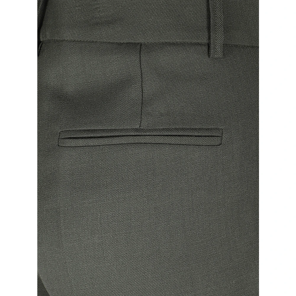 Mauro Grifoni Groene wollen broek Green Dames